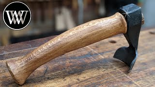 Making a Bowl Adze Handle [upl. by Quincey]