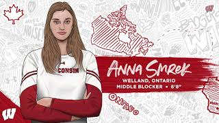 Signing Day  Wisconsin Volleyball Class of 2021  Anna Smrek [upl. by Devinne]