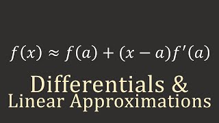 Calculus I Linear approximations and differentials [upl. by Ayit695]