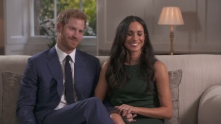 Prince Harry and Meghan Markles first interview together  tape replay [upl. by Ellebanna]