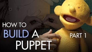 How to Build a Hand and Rod Puppet Part 1  Understructure  PREVIEW [upl. by Marsland]