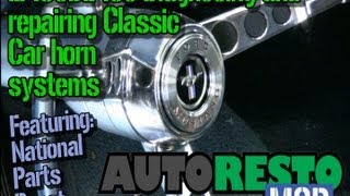 Diagnosing and repairing Classic Car horn system [upl. by Winwaloe574]