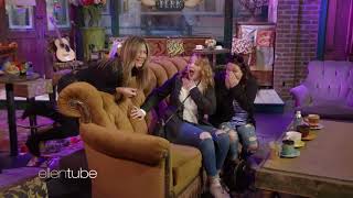 Jennifer Aniston Scares Guests at Central Perk Set  Warner Bros Studio Tour Hollywood [upl. by Medardas]