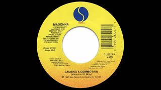 Madonna  Causing A Commotion Silver Screen Single Mix [upl. by Chadabe]