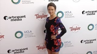 Scottie Thompson UCLA IoES Gala 2016 Red Carpet NCIS [upl. by Fesoj]