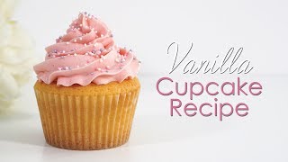 How to make Vanilla Cupcakes Recipe  Tutorial [upl. by Polloch631]