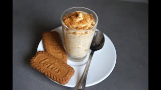 Mousse mascarpone  spéculoos facile rapide et extra [upl. by Mcwherter]