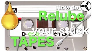 How to relubricate your stuck cassette tapes [upl. by Enia]