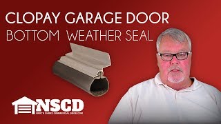 Clopay Garage Door Bottom Weatherseal [upl. by Isolde291]