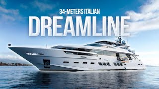 Dreamline Yacht 35 Meter Walkthrough [upl. by Cormier]