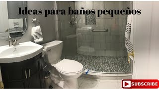 Ideas de remodelación para baños pequeños🚿🚽🛁 [upl. by Trevorr]