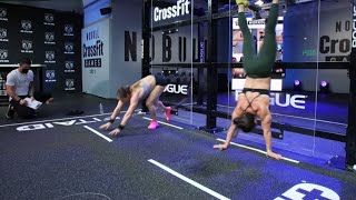 Open Workout 211 Wall Walk Standard [upl. by Tremml]