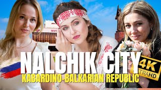 Nalchik City RUSSIA Walking TOUR in 4K 60Fps [upl. by Younger]