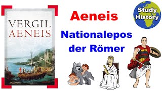 Die Aeneis I Gründungsmythos der Stadt Rom und Abenteuer des Aeneas [upl. by Anerom810]