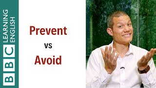 Prevent vs Avoid  English In A Minute [upl. by Fiske]