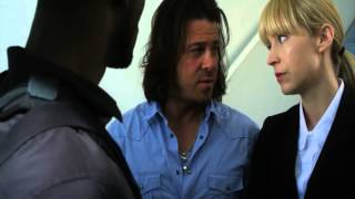 Leverage  Parker and Eliot shove Hardison over the railing episode clip [upl. by Baillie]