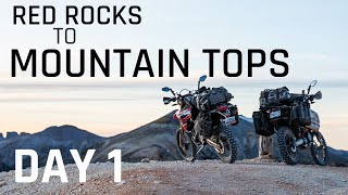 Epic Motorcycle Adventure Through Utah and Colorado  Red Rocks to Mountain Tops Day 1 [upl. by Ilyssa]