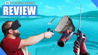 Oculus Quest Real VR Fishing Review  The Way VR Fishing Was Meant To Be [upl. by Odiug]