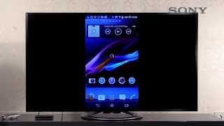 SONY BRAVIA TV  12 Smartphone App und Bildschirm spiegeln [upl. by Kaitlin]