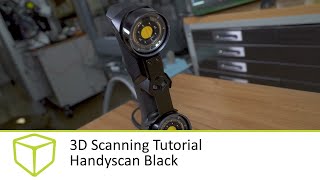 3D Scanning Tutorial  Handyscan Black [upl. by Kenon]