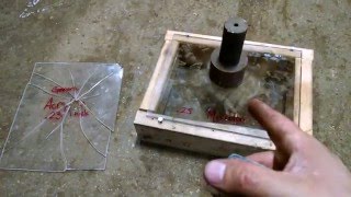 Impact testing 14quot ACRYLIC VS POLYCARBONATE [upl. by Eiramanad]