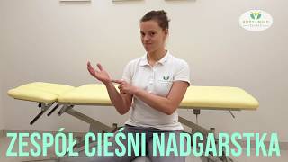 ZESPÓŁ CIEŚNI NADGARSTKA  autoterapia  BodyampMind Clinic  Bogna Listewnik [upl. by Trelu]