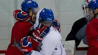 NHL Fights in Practice Compilation  HD [upl. by Violetta]