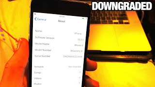 How To Downgrade iOS 1254 to 1253 Without Losing Data [upl. by Alvy830]