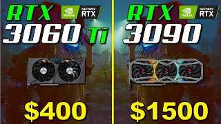 RTX 3060 Ti vs RTX 3090  How Big is The Difference [upl. by Nedrud265]