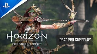 Horizon Forbidden West  Gameplay Trailer  PS4 Pro [upl. by Arries]