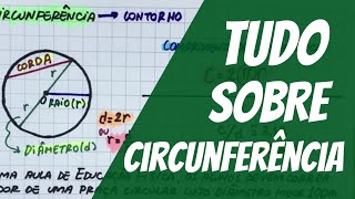 Circunferência COMPLETO Aula e exercício resolvido [upl. by Coe]