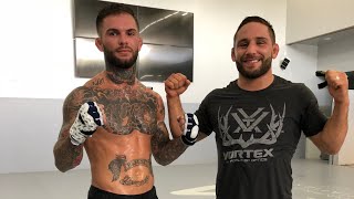 CHAD MENDES HARD SPARRING SESSION UFC IDAHO [upl. by Gilles343]