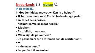 NEDERLANDS voor beginners  VLAAMS  Beginners DUTCH niveau A2  Easy dutch [upl. by Qerat194]