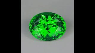 Oval Cut Tsavorite Garnet 336 Carats [upl. by Dwaine774]