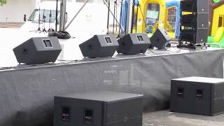 Providing sound reinforcement for a large festival using RCF JBL and Soundcraft  Event Video 12 [upl. by Malone]