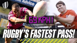 Antoine Dupont v Aaron Smith in the GREATEST Pass  Ultimate Rugby Challenge [upl. by Lucais]