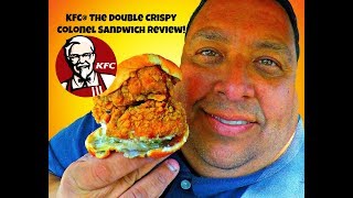 KFC® The Double Crispy Colonel Sandwich Review [upl. by Negaem]