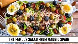 The Most LEGENDARY Salad from Spain  Ensalada de San Isidro Recipe [upl. by Agretha]