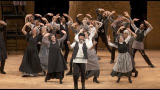 FIDDLER ON THE ROOF IN YIDDISH  Montage [upl. by Tacye19]