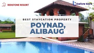 Best Staycation Property  Redstone Resort  Poynad Alibaug [upl. by Gabriella726]