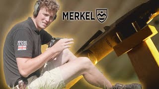 Shooting a Merkel Double Rifle [upl. by Brunella]