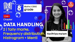 Data Handling L2  Tally marks Frequency Distribution Histogram  Class 8 Maths  Haripriya Maam [upl. by Eerak]