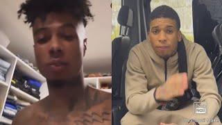 NLE Choppa Challenges Blueface To A Boxing Match amp Blueface Responds quotFinally We Got Onequot [upl. by Matlick570]