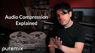 Audio Compression Explained  Use A Compressor To Reduce Dynamic Range  Music Vocal Drums Tape [upl. by Cumine]