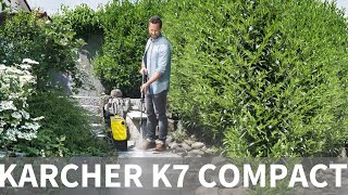 NEW Karcher K7 Compact Pressure Washer [upl. by Ellatsirhc606]