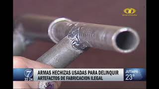 Armas hechizas usadas para delinquir [upl. by Adlecirg435]