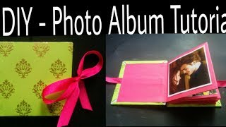 DIY  Photo Album Tutorial  How to Make Photo Album  Handmade Photo Album [upl. by Crichton]