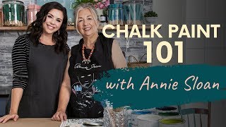 Chalk Paint Basics With Annie Sloan [upl. by Nivlem]