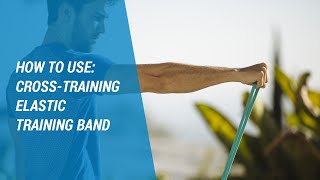 DOMYOS CrossTraining Elastic Training Band  How To Use Your Decathlon Home Workout Equipment [upl. by Onateyac545]