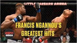 Francis Ngannou’s UFC knockout reel  ESPN MMA [upl. by Genesia]